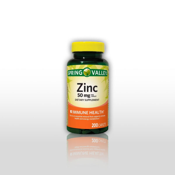 Zinc Spring Valley 50mg 200Caplets